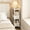 White#965, variant on Rwvbm 3-Tier Rolling Slim Storage Cart, Mobile Shelving Unit with Wheels and 4 Hooks for Kitchen, Bathroom, Bedroom and Small Narrow Spaces