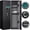 5-6 Fingerprint Gun Safe, variant on Kavey 5-6 Long Gun Safe, Digital Gun Safe with Inner Cabinet, Gun Storage for Shotgun with Dual Alarm & Mute Mode, Shotgun Safe with Backlit Keypad