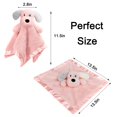 thumbnail image 4 of Manta de felpa BEILIMU Puppy Lovey con respaldo satinado de 34 cm, 4 of 7
