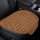 thumbnail image 4 of Cojín de Asiento de Auto de Peluche, Almohadilla Calentadora de Invierno, Protector Antideslizante, Con Suave Piel Sintética, 50cm x 50cm, para Asientos Delanteros de Auto, Camioneta y SUV, 4 of 5