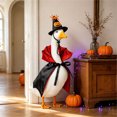 thumbnail image 4 of Gqtwoy Halloween Porch Bird Outfit Set, Funny Decorative Bird Clothing, Holiday Party Decoration, Outdoor Yard Garden Decor, Unique Porch Statue Accessory, 4 of 6