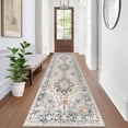 thumbnail image 1 of Vintage Area Rug x Washable Living Room Rug Indoor Print Accent Rugs for Bedroom Distressed Thin Throw Rugs Carpet for Living Room Kitchen Entryway, 1 of 7