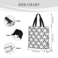 thumbnail image 3 of Easygdp Happy Football Bolsa Tote para Mujer, Bolso de Hombro para Trabajo, Playa, Viajes, Compras y Supermercado, 3 of 7