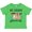 Apple Green, variant on My Daddy Loves Me with Sloth and Hearts Boys or Girls Toddler T-Shirt