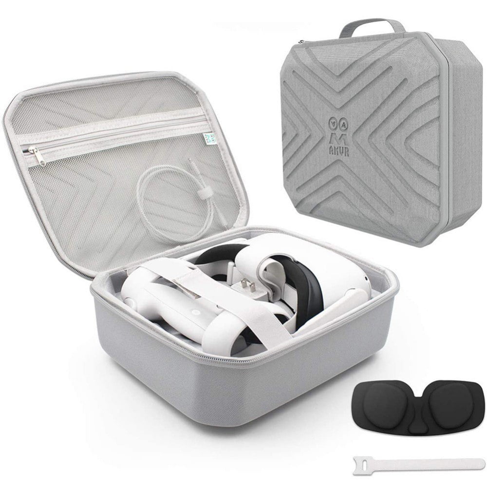 Hard Carrying Case Compatible with VR Oculus Quest 2 , Hard Carrying