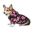 thumbnail image 6 of Uemuo Lilies Flowers for Winter Dog Hoodie Sweatshirts with Pockets Warm Dog Clothes for Small Dogs Chihuahua-X-Small, 6 of 8