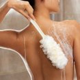 thumbnail image 2 of TACILIP Bathroom Accessories, 1PC Long Handle Shower Brush Bristle Bath Tool Back Washing Aid For Bathroom Bathing Household Daily Bathroom Washing Home Bath Supply, Home Gifts, 2 of 7