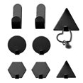 thumbnail image 1 of Dinheiro Ganchos Adhesivos Ganchos para Colgar Lufa, Toallas, Ropa, Batas para Baño Ganchos de Pared Gancho de Puerta 8 Piezas, 1 of 5