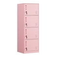 thumbnail image 3 of Metal Lockers for Employees,Office Storage Locker with 4 Door,Tall Locker Cabinet for Employees,School, Office, Home, Gym,Bedroom, 3 of 6