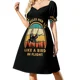 thumbnail image 1 of Ella gobierna su vida como un vuelo Vestido vintage de manga corta Conjuntos de verano para mujer Ropa, 1 of 7