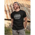 thumbnail image 2 of Leadership And Learning Phrase Tee Men's -Image by Shutterstock, 2 of 4