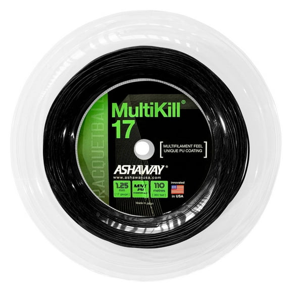 Ashaway MultiKill 17g 360' Reel - Black