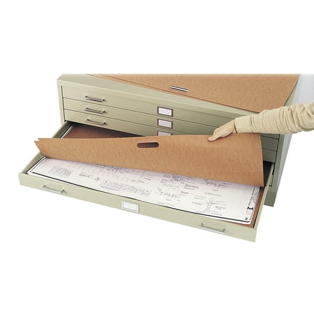 - 3013 Corrugated Fiberboard Flat file Cabinet Accessories Plan File Portfolio for Model 4998 (Qty. 10)
