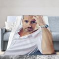 thumbnail image 3 of Ryan Actors Reynolds Blanket Throw Blanket Soft Microfiber Blankets for Living Room Couch Sofa Bedroom 80"x60", 3 of 6