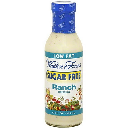 Walden Farms Sugar Free Ranch Salad Dressing, 12 oz (Pack of 6)