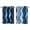 blue, variant on Burnt Orange Ombre Kitchen Curtains 84 Inch Length, Abstract Art Moire Ocean Waves Grommet Top Bedroom Living Room Curtains, Light Filtering Cafe Curtain Drapes 2 Panels Set 84''x84''