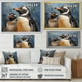 thumbnail image 4 of Designart "Dreamy Penguin Wonderland III" Penguin Floater Framed Wall Decor, 4 of 5
