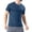 Blue, variant on Men's Quick Dry Athletic T-Shirt with Reflective Accents Workout Running Top White XXXL