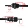 thumbnail image 3 of Front Right Complete CV Joint Axle for Honda TRX300FW Fourtrax 300 4X4 1988-00, 3 of 4