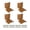 Bronze, variant on Ywmsfl Rusts Iron Fence Brackets Curved with 90 Degree Angles Design Fence Stabilizers For Wooden Beam Connection