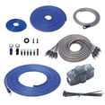 thumbnail image 1 of RECOIL RCK44 True 25mm&Acirc;&sup2; (4AWG) Complete 4 Channel CCA Amplifier Wiring Kits with RCA OFC Cable, 1 of 9
