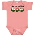 thumbnail image 3 of Inktastic We Be Rollin Cute Sushi Boys or Girls Baby Bodysuit, 3 of 5