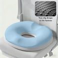 thumbnail image 6 of Soft Thick Memory Foam Chair Cushion Seat Pad for Office, Desk, Dining, Kitchen, Wheelchair - Non-Slip Round Support Pad, 6 of 6
