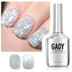thumbnail image 3 of GAOY Esmalte de uñas de gel con purpurina, 0.6 fl oz, esmalte de gel brillante plateado, purpurina brillante de diamante, gel UV para arte de uñas, 1350 Vía Láctea, 3 of 4