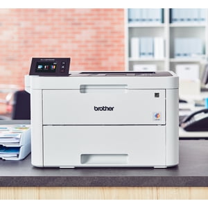 Brother - HL-L3270CDW Wireless Color Laser Printer - White