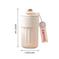 thumbnail image 5 of LED Temperature Display Coffee Mug Stainless Steel Thermos, Smart Water Bottle, Portable Smart Coffee Thermos Hot Water Bottles with Leak-Proof Lid Vacuum Insulated Tumblers 15 Oz Coffee Cups, 5 of 9
