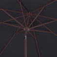 thumbnail image 3 of SAFAVIEH Outdoor Collection Zimmerman 11-Foot Round Market Umbrella Navy/White, 3 of 6