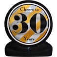 thumbnail image 5 of Fraser Hill Farm 8-Ft. Inflatable Cheers to 30 Years Sign with Lights and Storage Bag | Outdoor Blow-Up Festive Celebration Party Decor for Birthdays, Anniversaries, and Milestones | FRED30CHEER081-L, 5 of 11