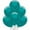Deep Turquoise, variant on PMU 12 Inch Round Neon Assortment Latex Balloon Pkg/12