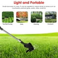 G·PEH Cordless Weed Eater 900W Electric Brush Cutter Lawn Edger Grass String Trimmer