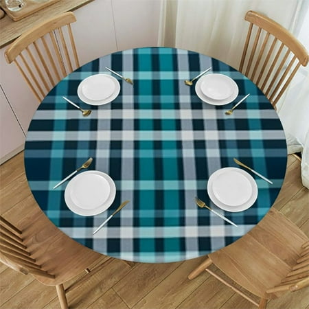 

Tllo0ord Mushroom Fitted Round Tablecloth Repetitive Autumnal Forest Floral Oak Leaves Illustration All Around Elastic Fabric Table Cover Dark Coral Fawn 31-35
