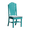 Aruba, variant on Keystone Amish Co. Sunburst Poly Composite Dining Chair, Dark Grey