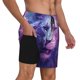 thumbnail image 2 of Balery Cool Lion Head Bañador para hombre, shorts de playa de secado rápido con entrepierna y forro de compresión-Large, 2 of 6
