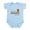 Sky Blue, variant on CafePress - Daddy's Favorite Present Body Suit - Baby Light Bodysuit, Size Newborn - 24 Months