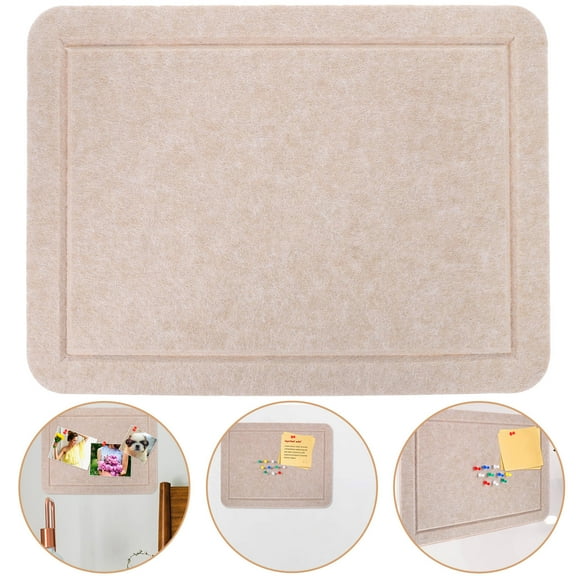PBPBOX Beige Felt Bulletin Board for Office Wall Organizer Stylish Home Decor