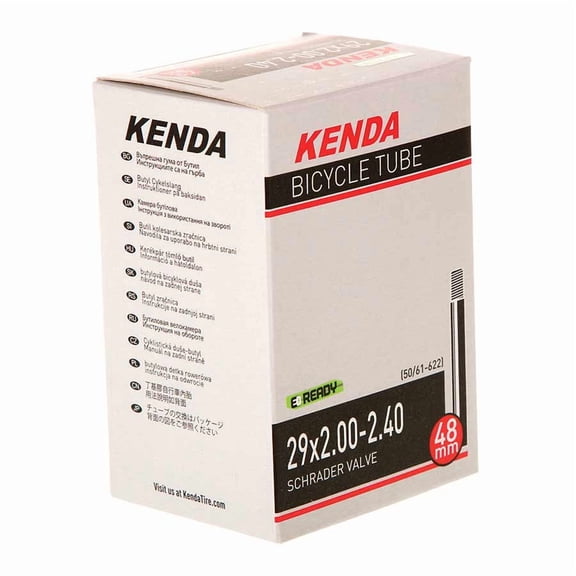 Kenda Bicycle Inner Tube 29x2.00-2.40 Schrader Valve Length: 48mm