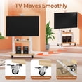 thumbnail image 3 of Soporte para TV BEISHI Mobile Rolling Cart 32-75 pulgadas, blanco, 3 of 5