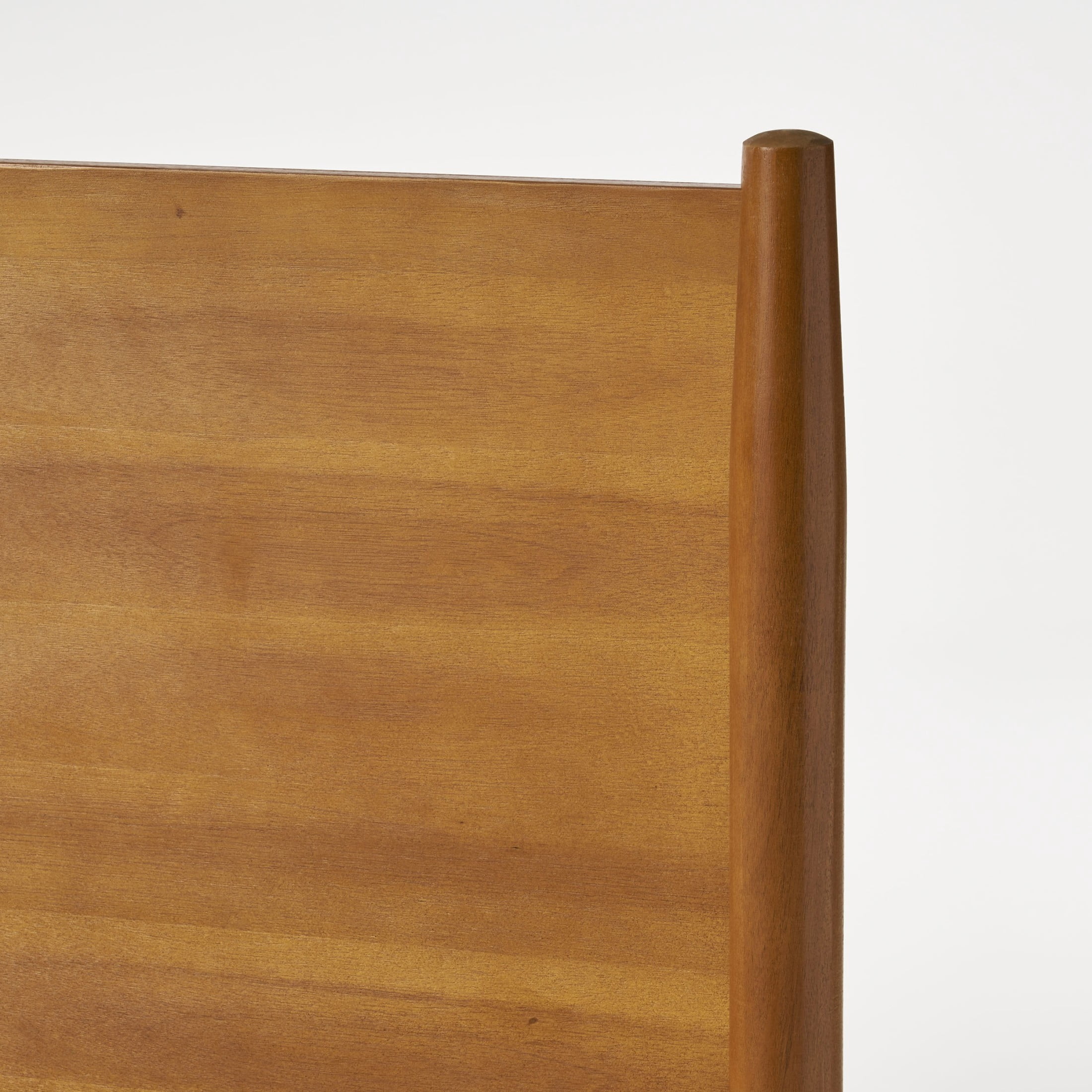 Christopher Knight Home Mid-Century Full Bedroom Furniture Set, Solid Wood Bed with 2 Nightstands, Natural+Walnut