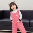 thumbnail image 3 of Xinhuaya Toddlers Boy Girl Snow Jumpsuit Overalls Kids Baby Lightweight Warm Ski Pants 0-4 Years, 3 of 6