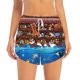 thumbnail image 2 of Balery Animals On Noah's Ark2 Pantalones cortos deportivos para mujer con forro y dos bolsillos, elásticos, para entrenamiento, gimnasio, yoga-XX-Large, 2 of 7