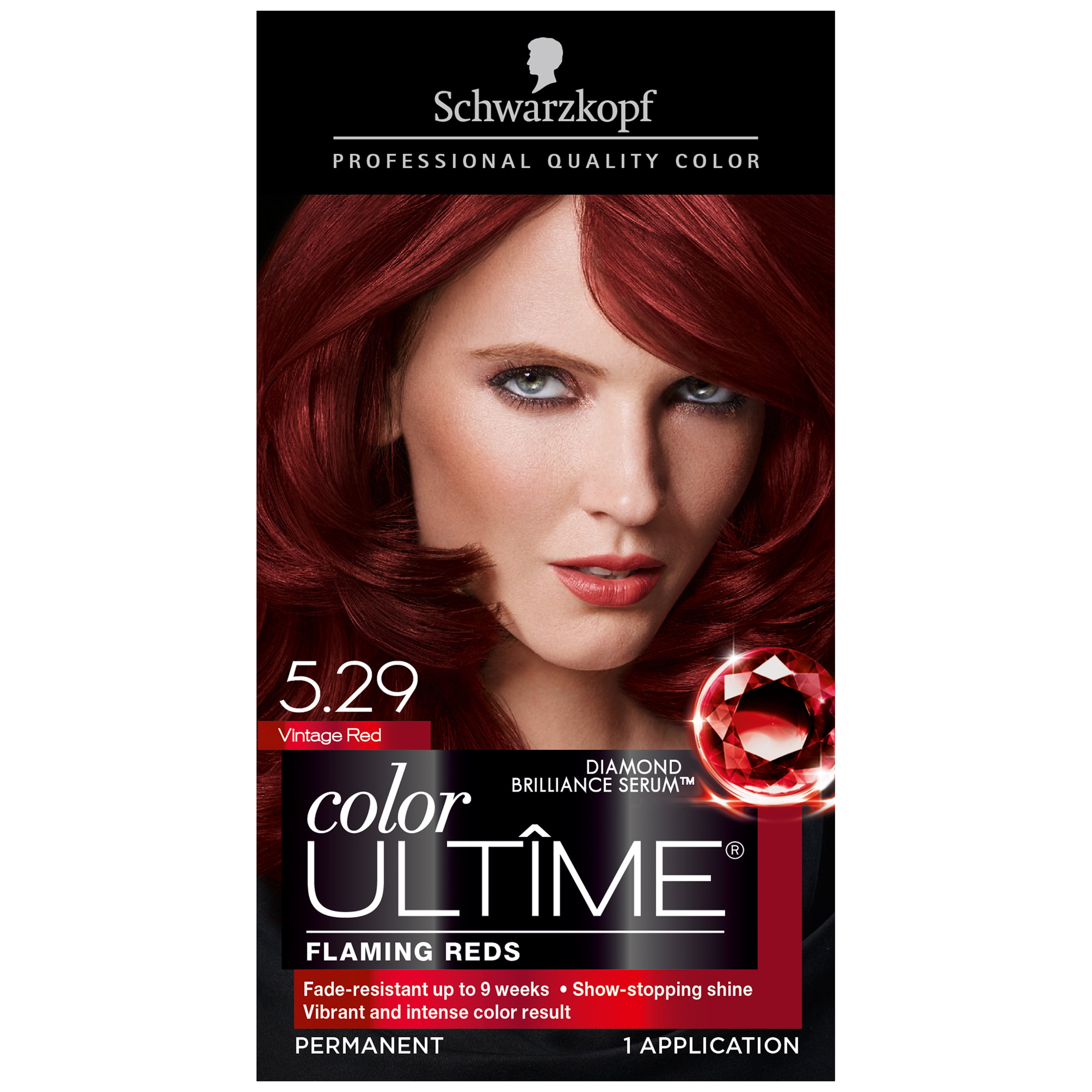 Schwarzkopf Color Ultime Permanent Hair Color Cream, 3.1 