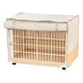 thumbnail image 1 of IRIS USA, Inc. Couvert Plastic Animal Cage, Beige, Small (300045), 1 of 8