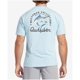 thumbnail image 1 of Quiksilver Mens Aquatic Logo Graphic T-Shirt, turqaqua, L, 1 of 1