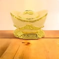 thumbnail image 4 of Toyvian Golden Resin Money Bank Ornament Creative Desktop Decor for Home Office, 4 of 5