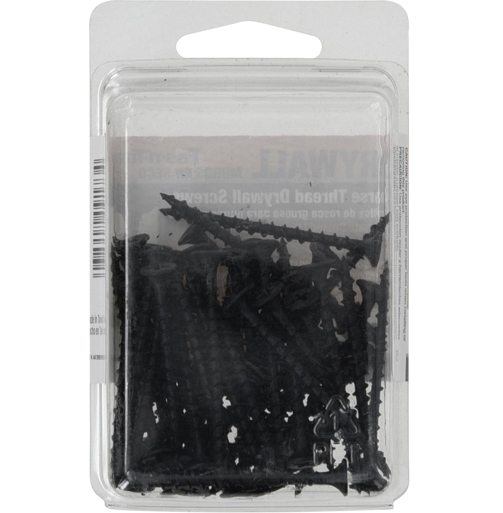 Fas-n-Tite Coarse Thread Drywall Screws, 6 x 2", Steel, Interior Screws, Phillips, 50 pack