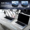 thumbnail image 6 of Magnetic Privacy Screen for Macbook Air 13.6/13 inch (2022-2026, M2, M3, M4, M5), Removable Anti Spy Blue Light Glare Protector, Laptop Privacy Filter for Mac Pro 13.6 in, 6 of 11